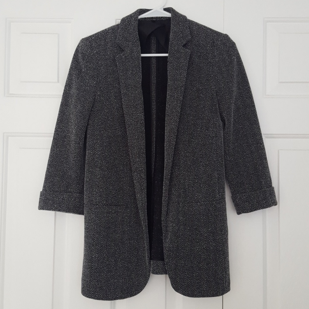 3/4 Sleeve Boyfriend Blazer